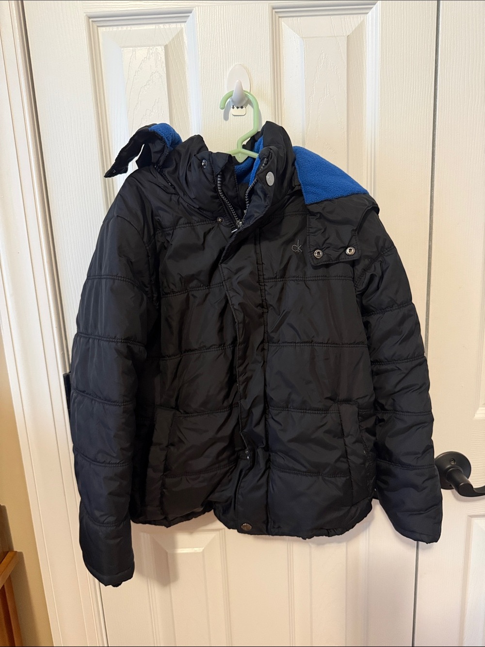 Calvin Klein Black Puffer Jacket size 8 boys